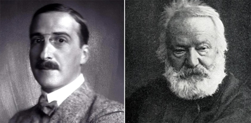 Stefan Zweig y Víctor Hugo