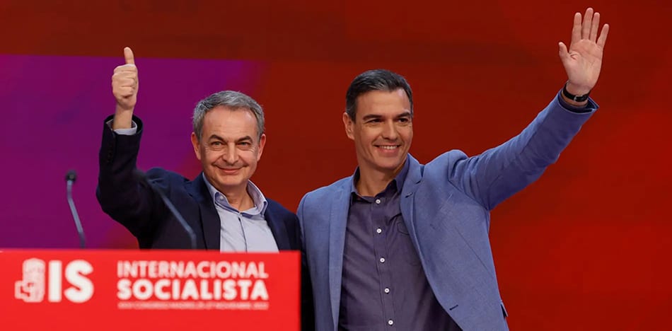 Zapatero es la última carta de Sánchez para negociar su investidura