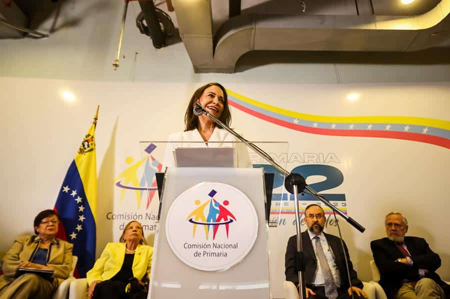 María Corina: la "magnitud" de las primarias ha "sacudido" al chavismo