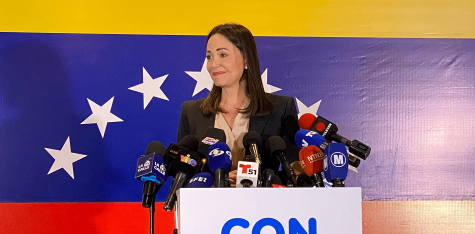 María Corina: "Nuestra victoria en las presidenciales de 2024 es un hecho"