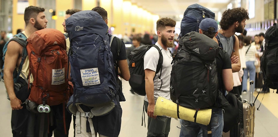 Reservistas israelíes que viajaban por Latinoamérica regresan a unirse a su Ejército