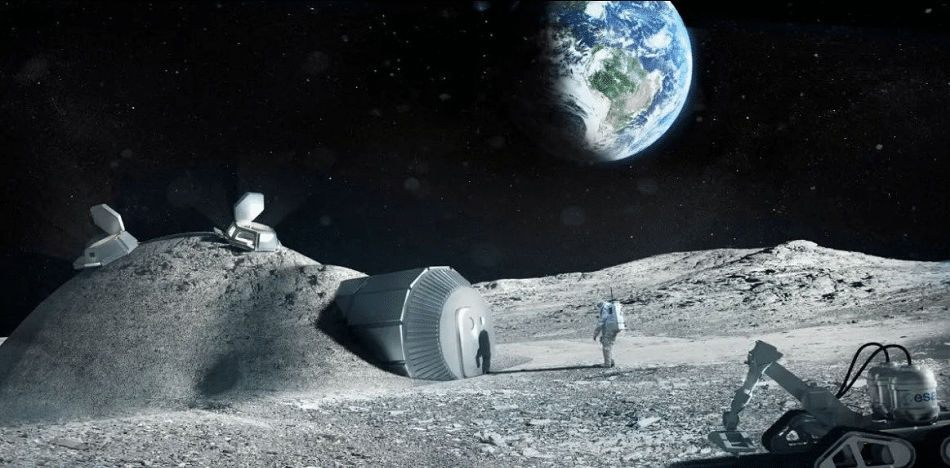 Construir casas en la Luna y en Marte