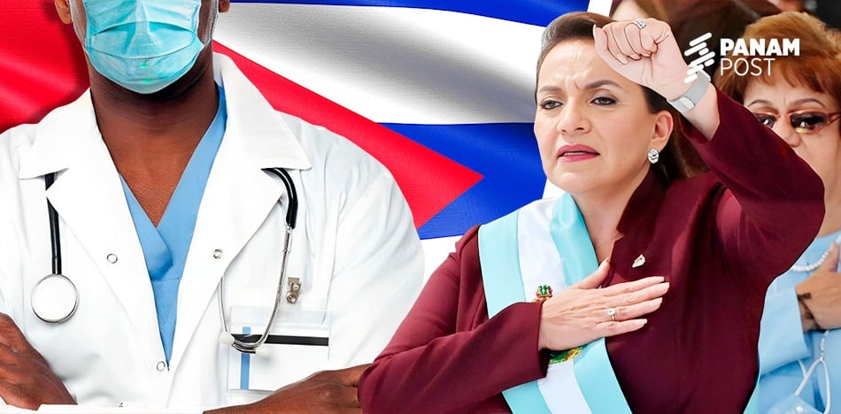 La dotación de médicos cubanos negociada por la mandataria hondureña confirma, sin ninguna duda, su alianza con regímenes autoritarios que provoca divisiones al interior de su gobierno.