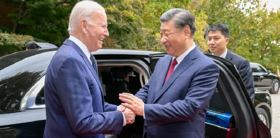 agenda verde: Joe Biden y Xi Jinping