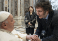 Milei y el papa Francisco se saludan y dejan atrás sus diferencias