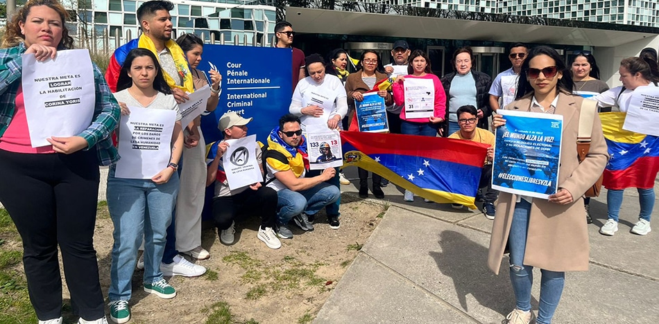 Venezolanos en el mundo se suman a protesta por elecciones libres