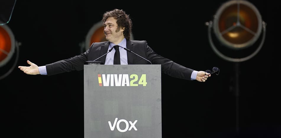 Vox cierra filas con Milei: él logró terminar con el socialismo en Argentina