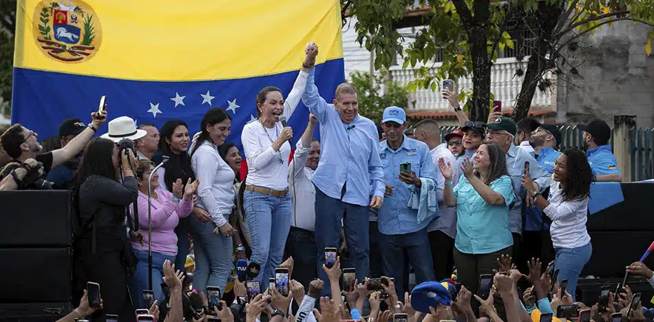 elecciones competitivas en Venezuela: María Corina Machado y Edmundo González Urrutia
