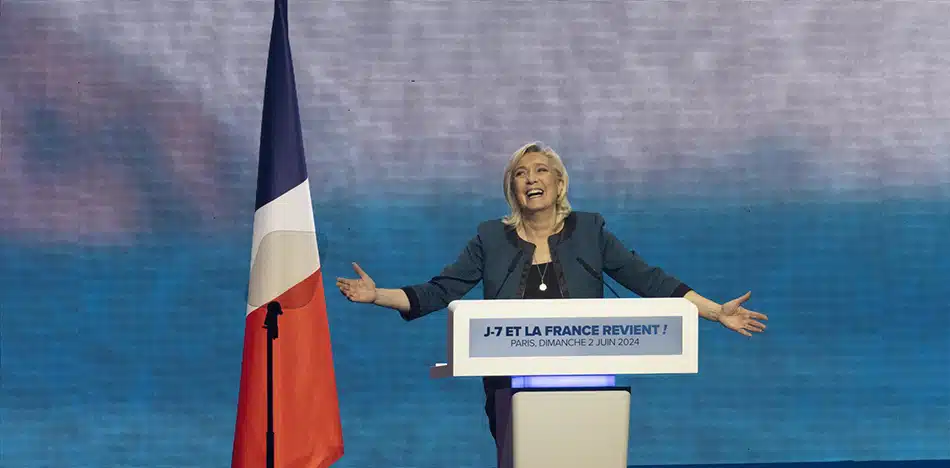 Marine Le Pen: "Estamos listos para asumir el poder"