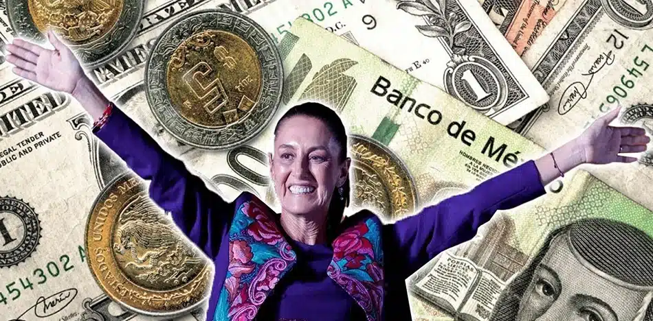 Peso mexicano registra su peor semana en cuatro años tras victoria oficialista