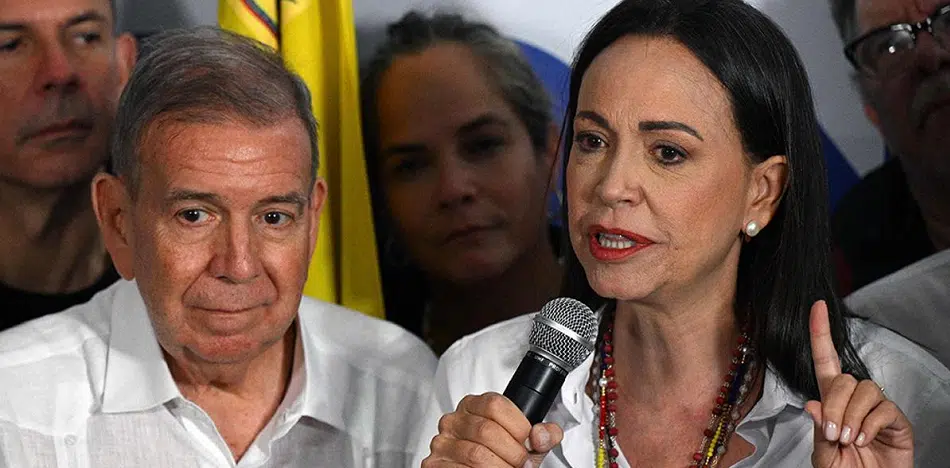 María Corina pide coraje y firmeza ante orden de captura de Edmundo González