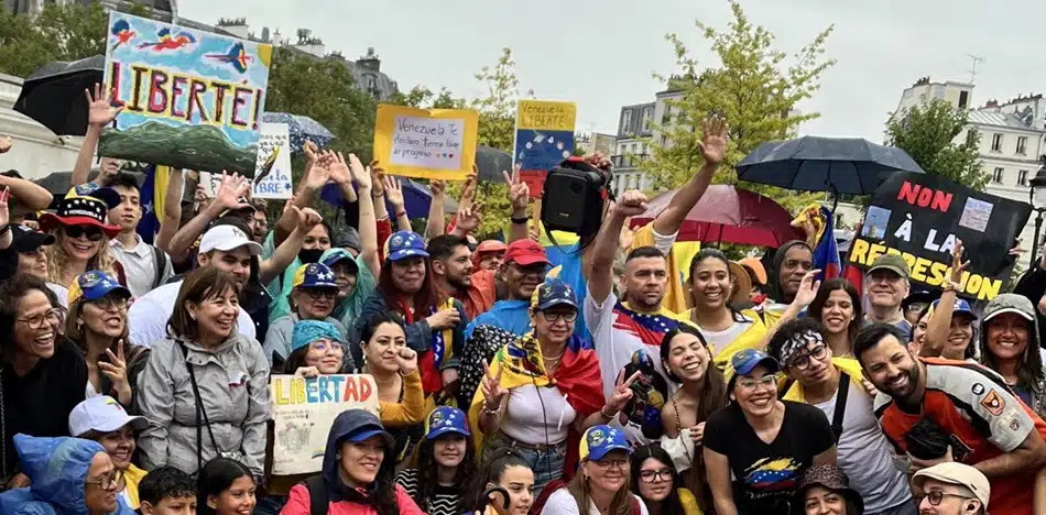 Marcha en París