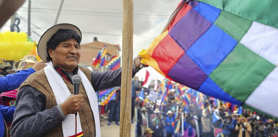 Morales inicia marcha que Arce califica como intento de "golpe de Estado"