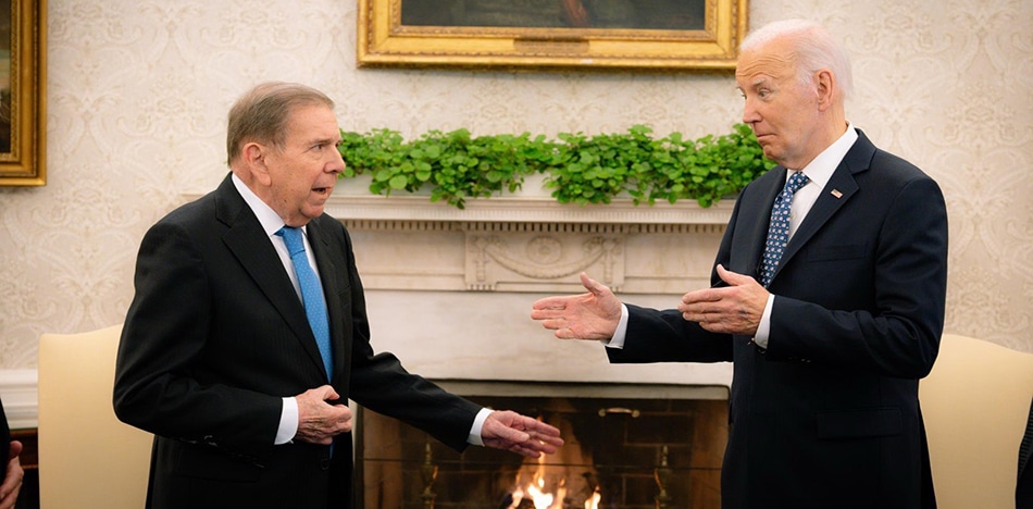 Joe Biden promete a Edmundo González seguir de cerca protestas del 9 de enero