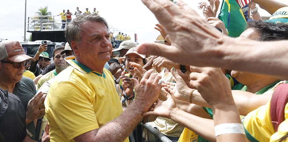 Bolsonaro frente a miles de seguidores: "Seré un problema preso o muerto"