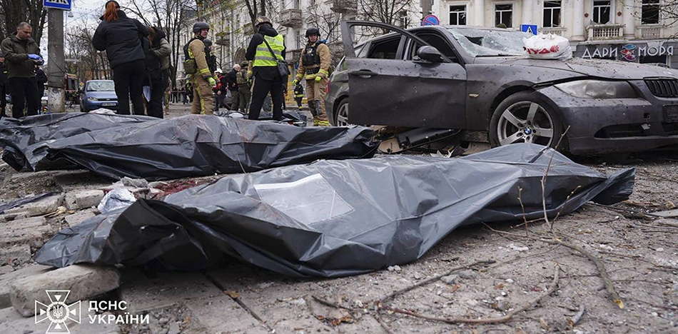 Ataque ruso con misiles a Ucrania deja más de 30 muertos, incluidos dos niños