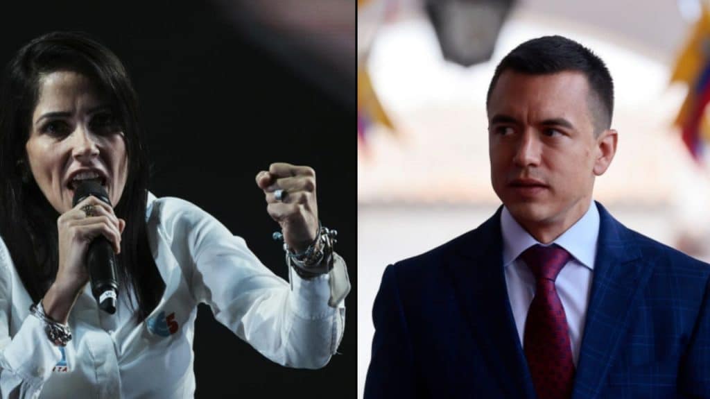 Los momentos más intensos de las campañas de González y Noboa antes de las elecciones