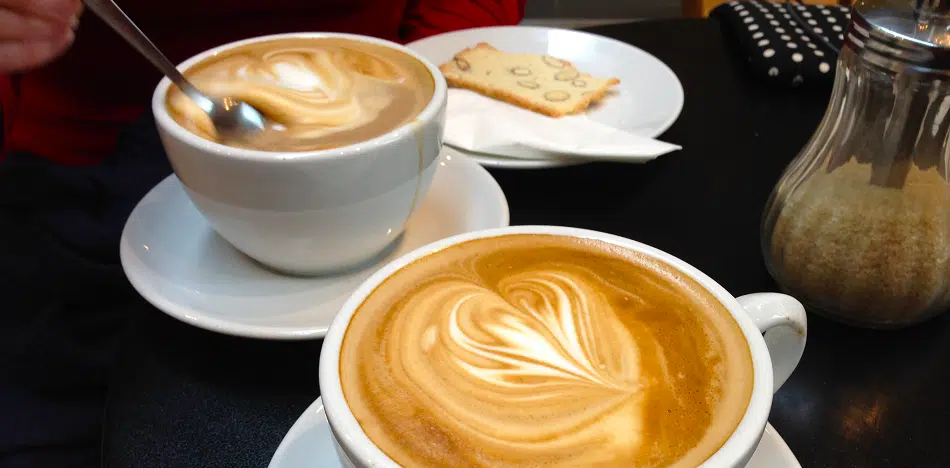 el café y el chocolate