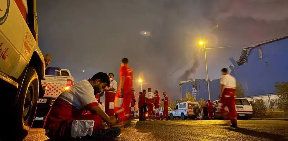 explosión en irán