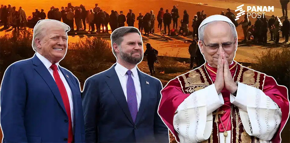PAPA-LEON-Y-GOBIERNO-DE-TRUMP-Y-VANCE-