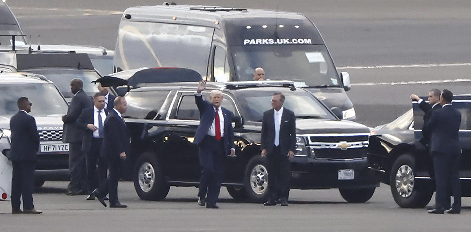 Trump dice que la inmigración ilegal es "una invasión que está matando a Europa"