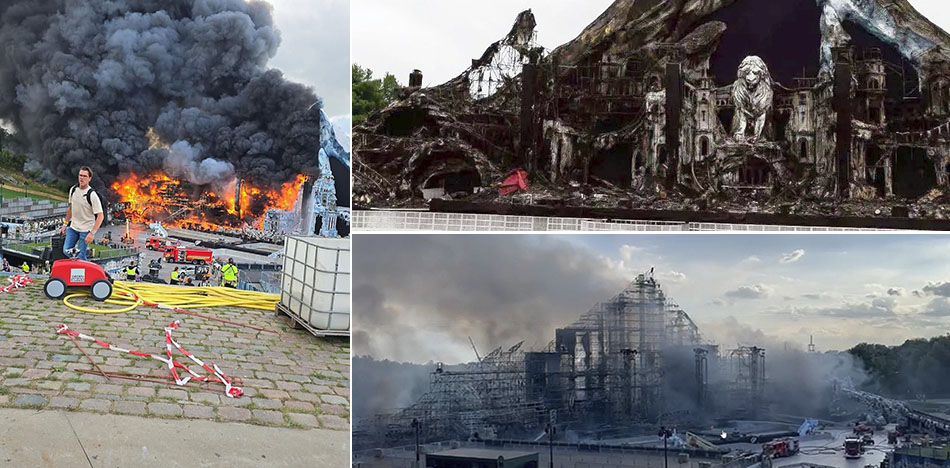 Incendio en Tomorrowland devastó el escenario principal a dos días de su inauguración