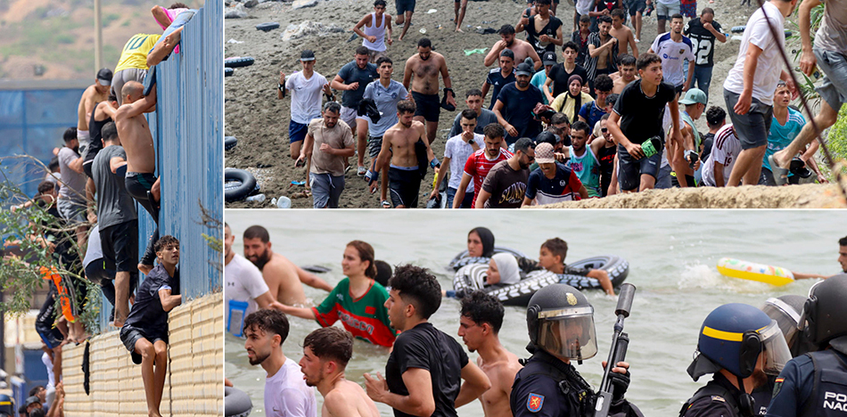 INMIGRANTES-MARROQUIES-EN-CEUTA-ESPANA-MARRUECOS-EFE