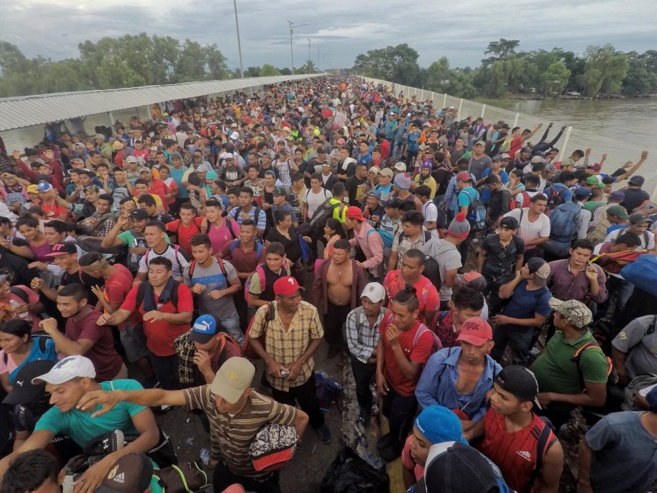 Migrantes centroamericanos