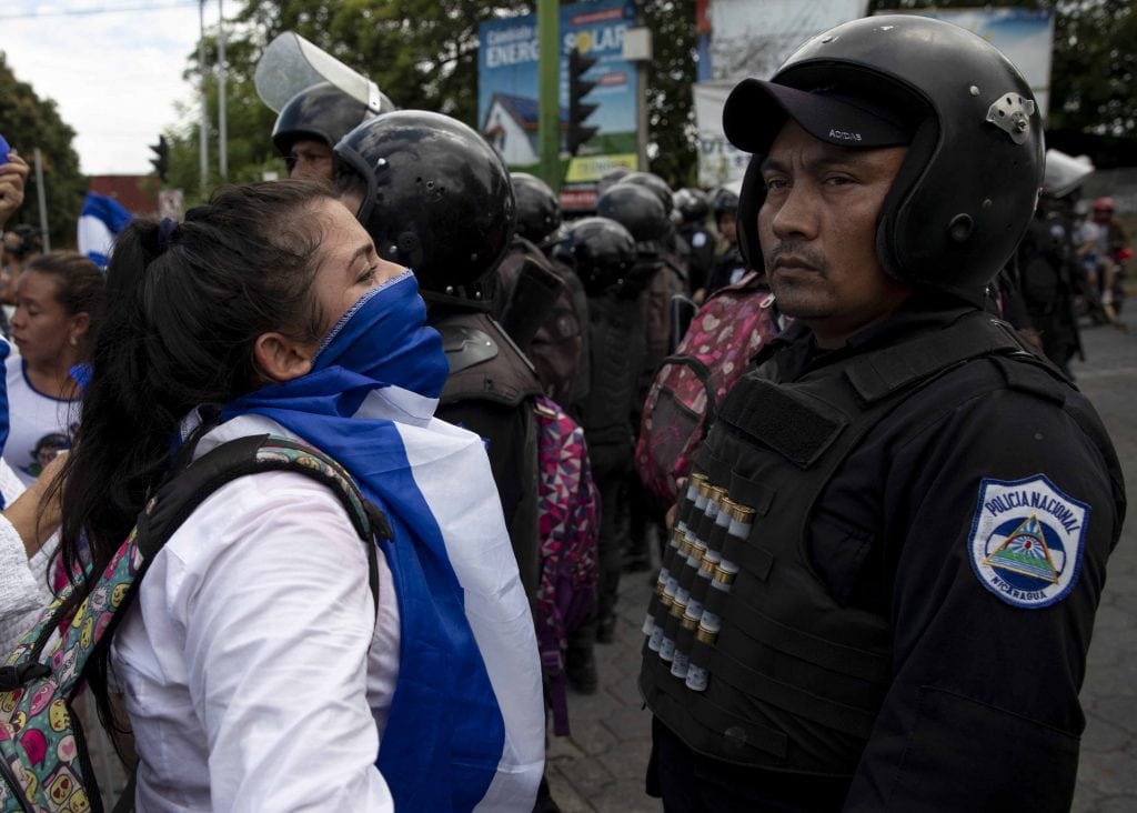 Oposición Ortega Nicaragua