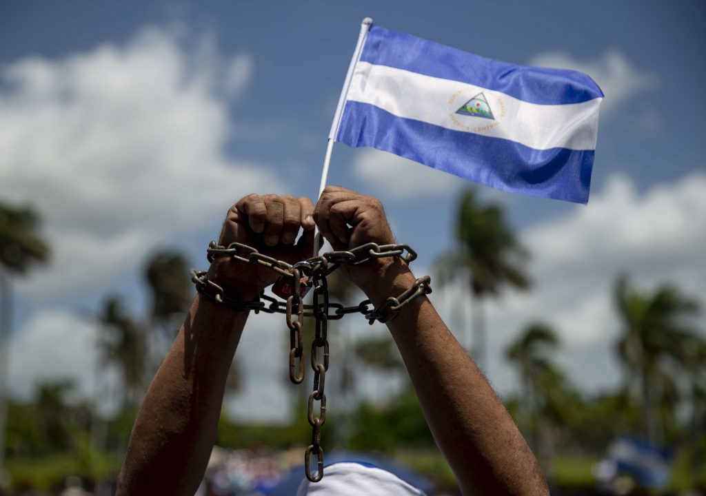 HRW, Ortega, Nicaragua, Sanciones