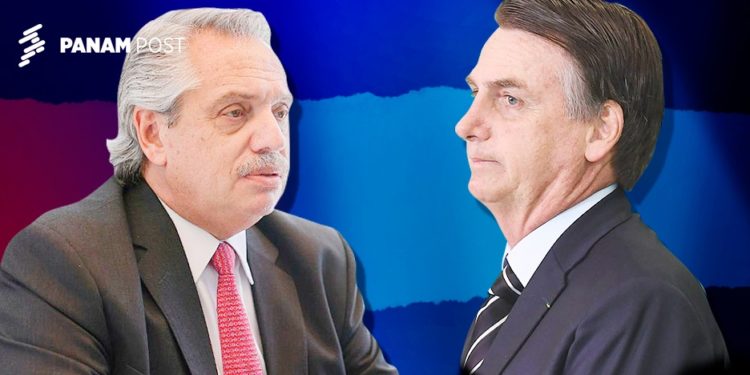 La cita de Fernández y Bolsonaro será en el marco de los 30 años de la creación de Mercosur (PanAm Post)
