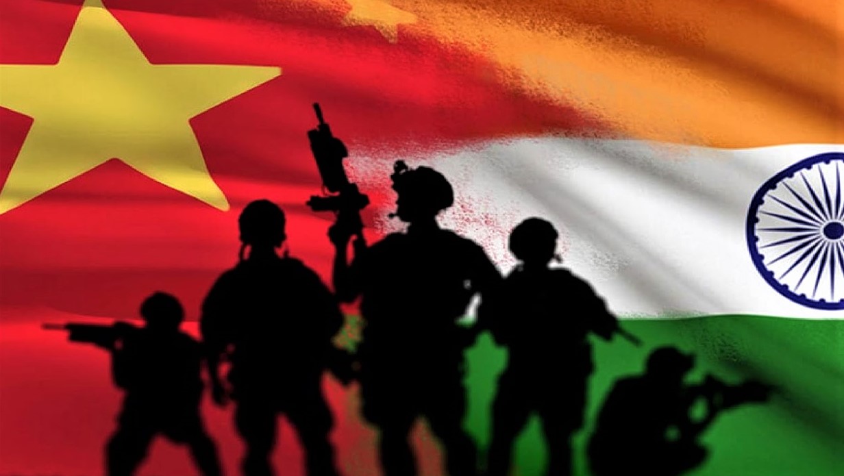 India amenaza imperial china, Conflicto India China