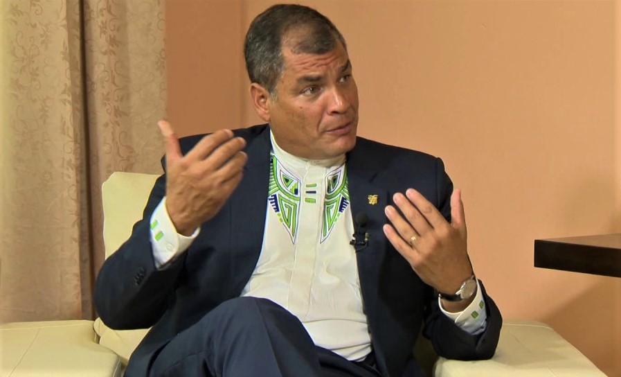 Rafael Correa candidato vicepresidente