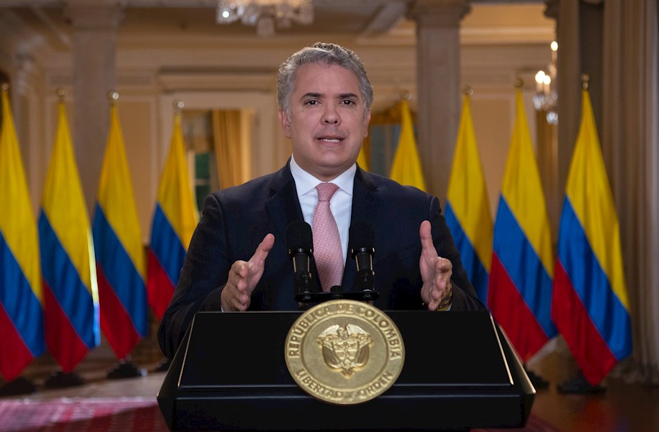 periodo presidencial, Colombia