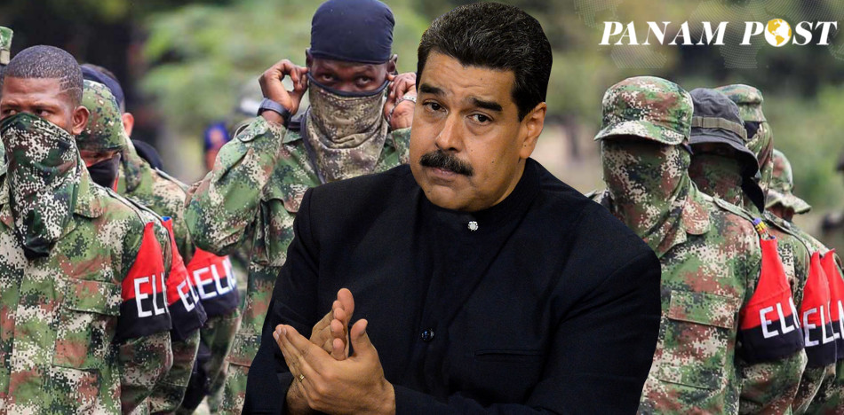 Guerrillas colombianas, ELN, Maduro