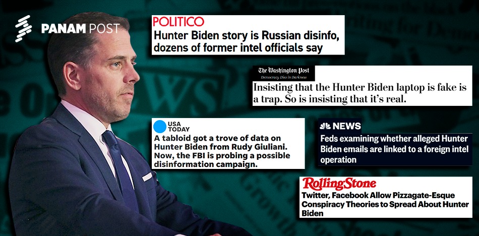 Ocho medios de comunicación que mintieron sobre el escándalo de Hunter Biden