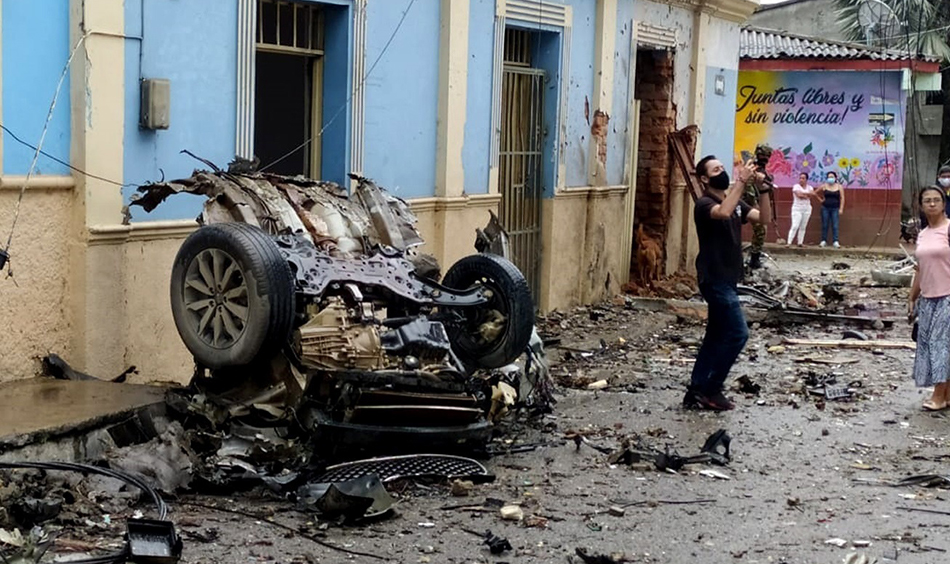 carro bomba en Colombia, Corinto Cauca