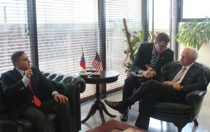 US Senator Bob Corker urged moderation after his return from a two-day visit to Venezuela (@TarekWilliamSaab)