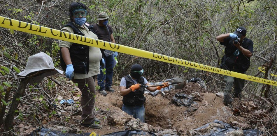 Fosas clandestinas en México