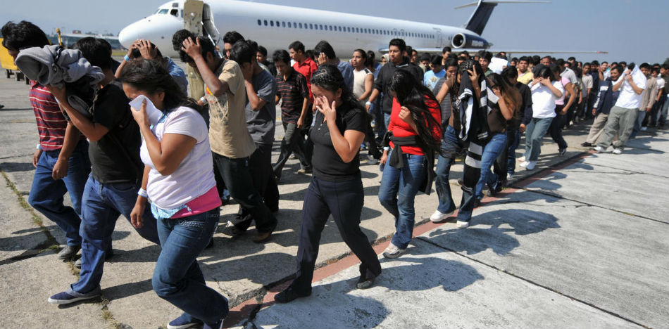 migrantes guatemaltecos: Objetivo del Gobierno Trump es un millón de deportados este año